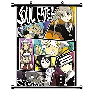 Soul Eater Anime Fabric Wall Scroll Poster (16" X 22") Inches