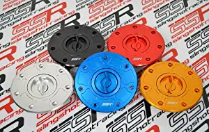 Kawasaki Billet Quick Turn Fuel Gas Cap Ninja 500/500R/EX500 (All Years)