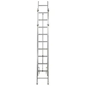 Rhino 36 ft Aluminum Industrial Extension Ladder with 300 lb. Load Capacity