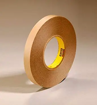 3M 9425 Clear Bonding Tape - 48 in Width x 5.8 mil Thick - Kraft Paper Liner - 25604 [PRICE is per ROLL]