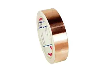 3M EMI Copper Foil Shielding Tape 1181 ,1/2INX18YD(Pack of 1)