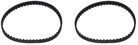 2 PACK - Hoover Cog Belt 562535001 Belt, 3M-201-6.5, Wind Tunnnel Air