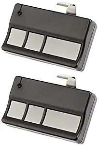 2 Garage Door Remote Opener for Liftmaster 63LM (1984-1993) Dip Switch - 300-400Mhz