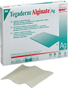 Silver Dressing Tegaderm Silver / Alginate 2 X 2 Inch - 10 Per Box