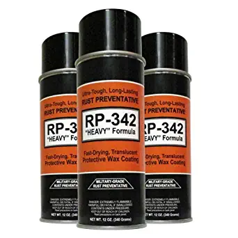 Cosmoline RP-342"Heavy" Rust Preventative Spray (Military-Grade) 3-Cans