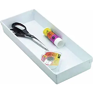 Rubbermaid - 2918-RD-WHT Drawer Organizer (2-Pack)