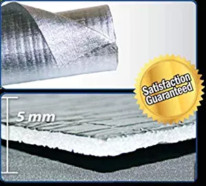 SmartSHIELD -5 Reflective Foam Core Insulation, Heat-Cold Shield, Radiant Barrier, Thermal Insulation 16''X50ft