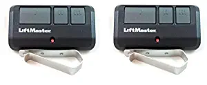 Lot of 2 LiftMaster 893MAX 3-Button Multi Frequency Remote by LiftMaster