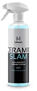 Lithium Auto Elixirs Ceramic Slam- The Best DIY Ceramic Coating Available, Super Long Lasting Paint Protection, Easy to Apply, Stackable for an Ultra Deep Hydrophobic Shine.