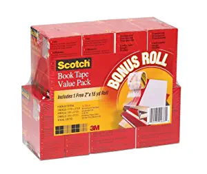 Scotch Book Tape Value Pack 845-VP