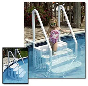 Splash Net Express Blue Wave Easy Pool Step for Above-Ground Pools