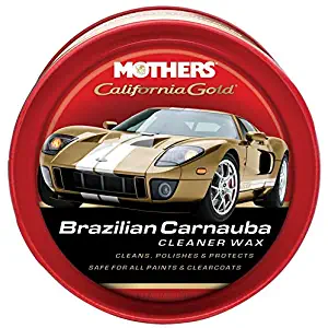 Mothers 05500 California Gold Brazilian Carnauba Cleaner Wax Paste - 12 oz.