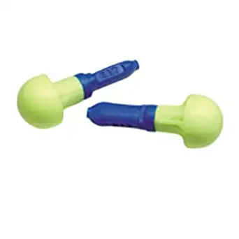 Use E-A-R Pushins Mushroom Shaped EARform Foam Uncorded Earplugs (1 Pair Per Poly Bag, 100 Pair Per Box)