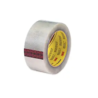 3" x 55 Yards 3M #355 Scotch Brand Hot Melt Clear Carton Sealing Tape 3.5 Mil (T905355) Category: Box Sealing Tape