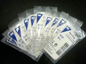 3M Steri-Strip Reinforced Skin Closures - 1/2" x 4" - 10 Pack of 6 Strip Envelope (60 Strips) (2 Pack) (2 Pack)