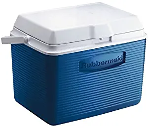 Rubbermaid 2a13-04 Modbl One Handled Victory Cooler, 24 Quart, Blue