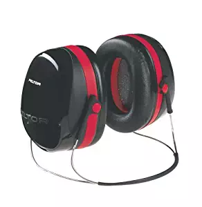 3M Peltor Optime 105 Behind-the-Head Earmuff with Neckband, Ear Protectors, Hearing Protection, NRR 29 dB