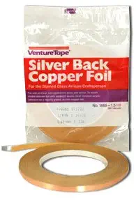 3/16" Silver Backed Foil - 1.5 Mil