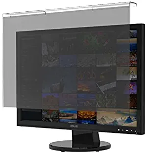 BesLif 24" W to 23.8" W, 23.6" W to 23" W Hanging Privacy Filter Screen Protector Film Widescreen Monitor (22.04 x 14.17 inch = 560 x 360 mm) - Monitor Frame Hanging Type
