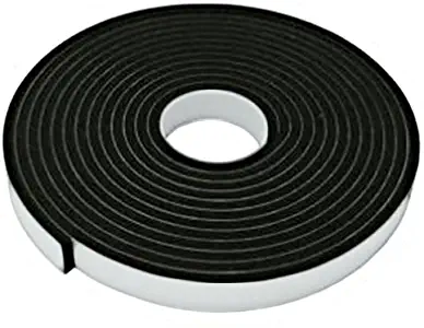 Wideskall 16 Feet Light Duty Mounting Double Sided Foam Adhesive Tape - 2/3" inch x 16' Feet (1 Roll)