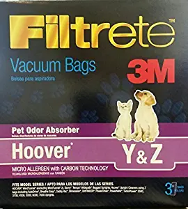 Filtrete 3M Hoover Pet Odor Absorber Vacuum BagsSpecial 6 boxes = 18 BAGS