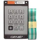 Genie Garage Door Opener Replacement Keypad and Ribbon for Kep-1