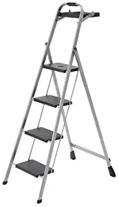 Skinny Mini 4-Step Steel Step Stool with Project Tray by Skinny Mini