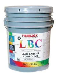 Fiberlock 5801 5 Gallon Pail LBC Encapsulant - White