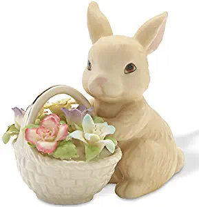 Lenox Bunny's Basket of Flowers