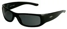 Black 3M Moon Dawg Safety Eyewear - Gray, Anti-Fog (8/Pack) - R3-11215-00000-20