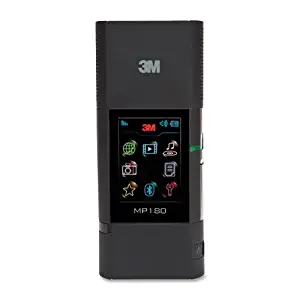 3M VISUAL SYSTEMS DIVISION POCKET PROJ MP180 SVGA 30 LUMEN VGA/WIFI/BT/USB MINI/MP3/SD 11.9 OZ