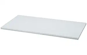 Organized Living freedomRail Wood Shelf, 30-inch x 14-inch - White