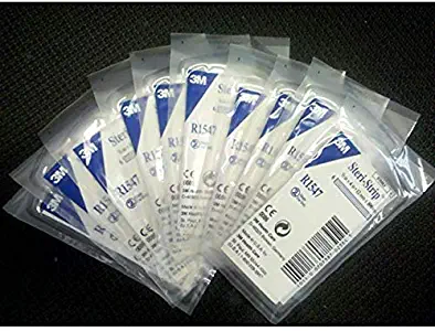 3M Steri-Strip Reinforced Skin Closures - 1/2" x 4" - 20 Pack of 6 Strip Envelope (120 Strips)