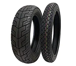 MMG TIRE SET COMBO: Front Tire 3.00-18 and Rear Tire 130/90-15 for Motorcycles 250cc
