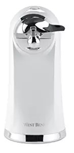 West Bend 77205 Electric Can Opener, White (Discontinued by Manufacturer)