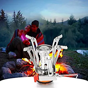 Patenala - Bbq Grills - Mini Camping Oven Gas Stove Survival Furnace 3000w Pocket Picnic Cooking Folding Burner Cooker - Charcoal Cooking Walmart Replacement Smokers Kids Grates Built Outdoor Parts Ac