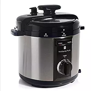 Wolfgang Puck BPCRM800R 8-Quart Rapid Electric Pressure Cooker Black