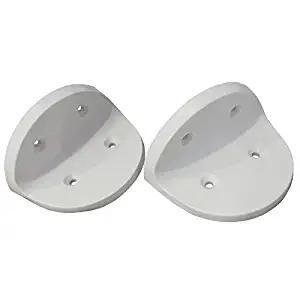 Shelf Bracket for Building Wall Shelves | Diawall 2 x 4 Bracket - White | Build Shelving with Ease | Renters Storage Solution for Building Wall Shelves and Decorative Posts 