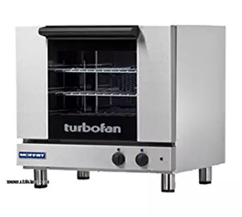 Moffat E23M3 Turbofan Electric Countertop Convection Oven, (3) 1/2 Size Sheet Pan Capacity