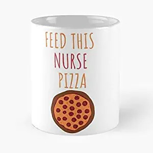 Feed This Nurse Pizza Classic Mug - Apocalypse Phone Case Glass, Glowing For All Iphone, Samsung Galaxy-leinstudio