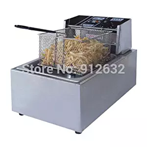 Electric fryer RY-DY-81, 6L/Tank Electric deep fryer, freestanding computer fryer