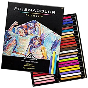 Prismacolor 2165 Premier Art Stix Woodless Colored Pencils, 48-Count,Assorted