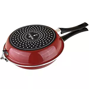 2-Piece Supreme Tortilla Espanola Pan - Non-stick (Approximately 10 inches in diameter)