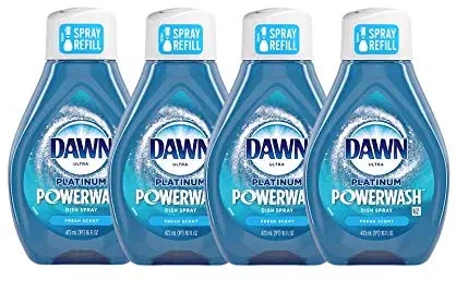 Dawn Platinum Powerwash Dish Spray Fresh Scent Refill - Multi 4 Pack