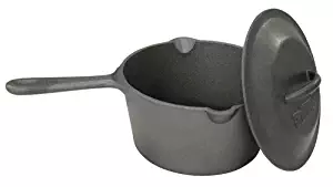 Bayou Classic 7448, 2.5-Qt. Cast Iron Bean Pot with Lid