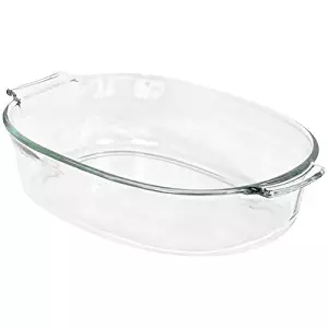 Pyrex 2-Quart Oval Glass Bakeware Dish