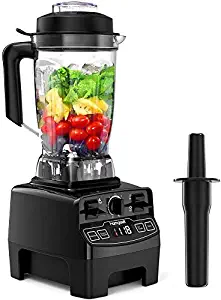 Blender 1450w, Homgeek Professional Countertop Blender Smoother Maker with 68oz BPA Free Tritan Container, High Speed Power Blender Built-in Timer for Crusing Ice, Frozen Desser [2019 Update Version]