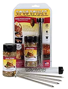 Potato Baking Nails Premium USA-made 6-inch Food-Grade Stainless Steel (set of 4)