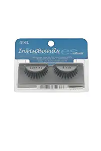 Ardell Invisiband Lashes, Luckies Black, 1 Pair