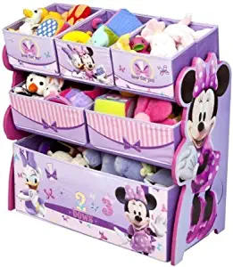 Disney Multi-Bin Toy Organizer, Minnie Mouse by Bobfriend